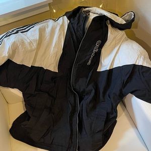 Adidas oversized vintage windbreaker